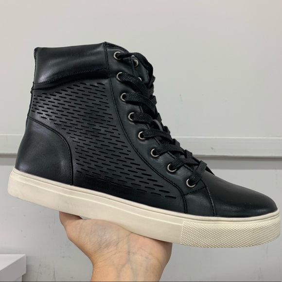 mens black high top nikes